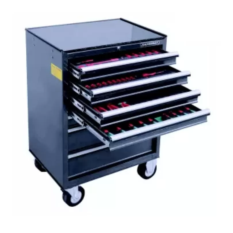 7-compartment tool cabinet, 99 insulated parts