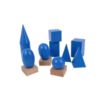 Model of basic geometric blocks
