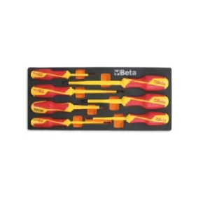 Foam tray for electrotechnical maintenance, insulated tools, 1000V