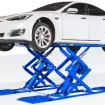 Scissor lift with load capacity of 4.5 tons, surface mounted, no auxiliary lift table