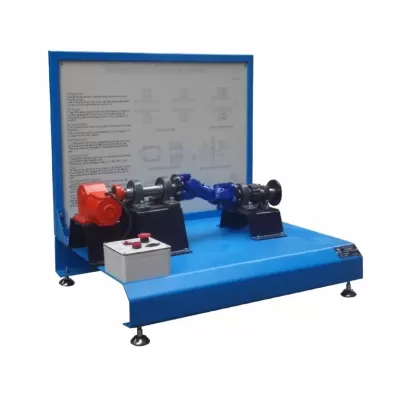 Model of shafts, bearings and couplings