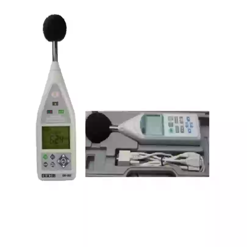 Device for checking noise level and horn volume