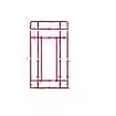 Tensile frame for recessed installation