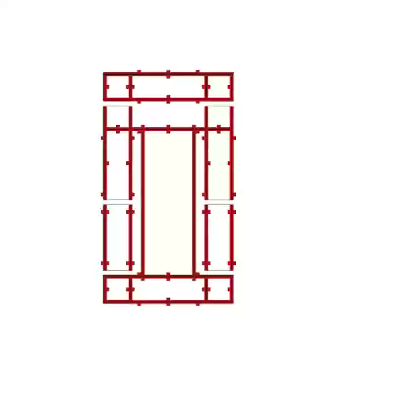 Tensile frame for recessed installation