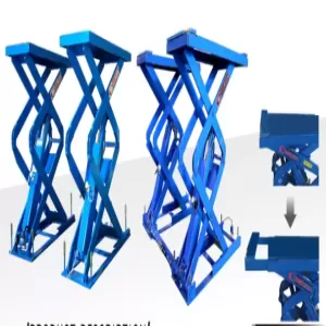 Synchronous scissor lift