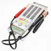 Battery tester shows needle